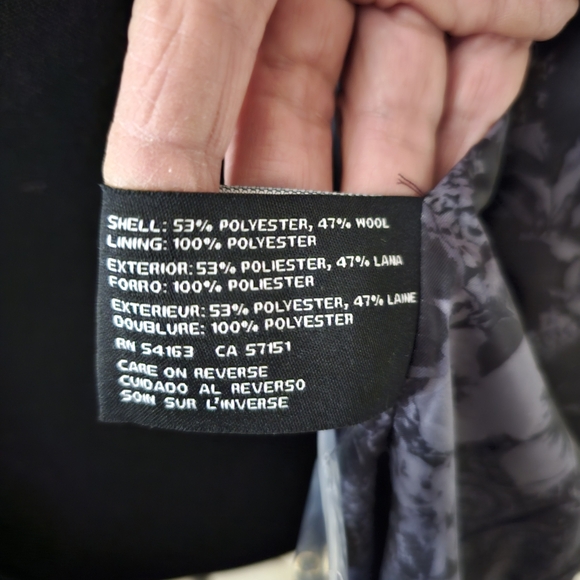 Double Breasted Skirted Peacoat Jacket/Coat - Picture 9 of 16